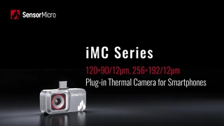 Caméra thermique enfichable série iMC 256x192/12μm pour l'inspection domestique et industrielle