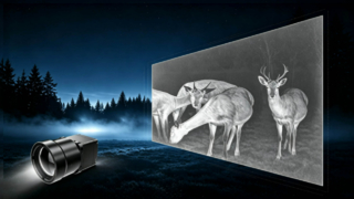 Module de caméra infrarouge sans obturateur : observation stable et fluide pour la vision nocturne de la faune