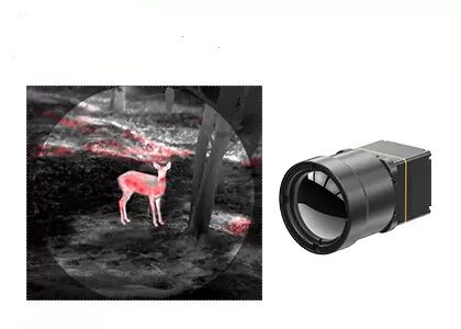 LWIR Uncooled 640x512 12μm Thermal Imaging Module for Personal Night Vision