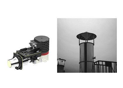 module optique de caméra MWIR d'imagerie du gaz 10mK NETD pour visualiser les fuites de gaz