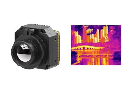 Module de caméra de sécurité thermique non refroidi LWIR 640x512 17μM