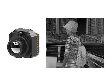 Module de caméra thermique non refroidi LWIR 640x512 17μM pour la sécurité