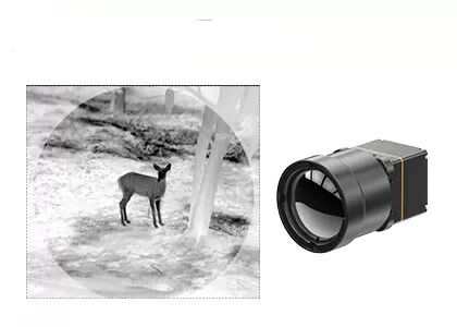 Noyau clair de caméra de la formation d'images thermiques LWIR avec 640x512 12μM Infrared Detectors