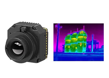 Module non refroidi 400x300 de caméra de sécurité de formation d'images thermiques de LWIR