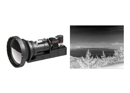 Cœur de caméra thermique MWIR refroidi 640x512 15 μm pour la surveillance à longue portée