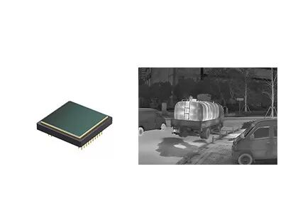 640x512/12μm FPA Détecteur infrarouge non refroidi d'imagerie thermique