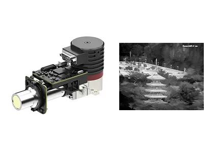 RS058 Cryocooler a refroidi le module thermique T2SL LWIR 640x512/15μm de caméra