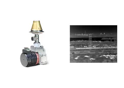 High Definition MCT Infrared Detector Large Array 1280x1024 12μm