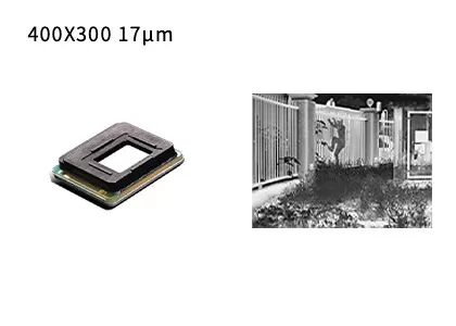 Détecteurs infrarouges non refroidis 400x300 Vox non refroidi Microbolometer de FPA