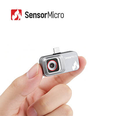 Module d'imagerie thermique portable avec détecteur infrarouge de wafer de résolution 120×90 et interface USB2.0