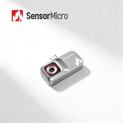 appareil photo thermique portable d'imagerie thermique à résolution 120 × 90 / 12 μm non refroidi