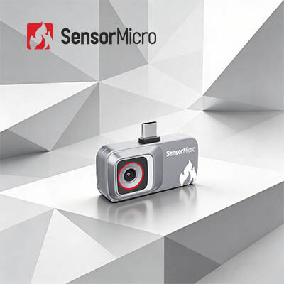 Caméra thermique enfichable LWIR non refroidie avec résolution 120×90/12μm, interface USB2.0 et tension de fonctionnement de 3,3 V