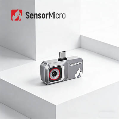 Dongle-sized 120×90 Resolution Thermal Camera with USB2.0 Interface for Mobile Devices