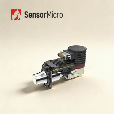 Module de caméra thermique refroidie MWIR avec une taille de pixel de 320x256/30μm pour la détection des fuites de gaz de CO2