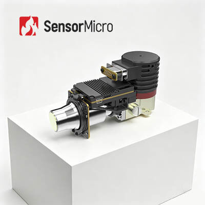 Cooled Optical Gas Imaging LWIR Camera Module with 320×256 Resolution and 30μm Pixel Size for Gas Leak Detection