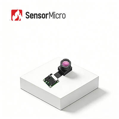 256×192 Résolution 12μm Pixel Pitch 330mW Module de caméra thermique à faible consommation d'énergie