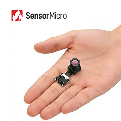 Module de caméra thermique mini-infrarouge VOx non refroidi avec une résolution de 256x192 et une taille de pixel de 12 μm