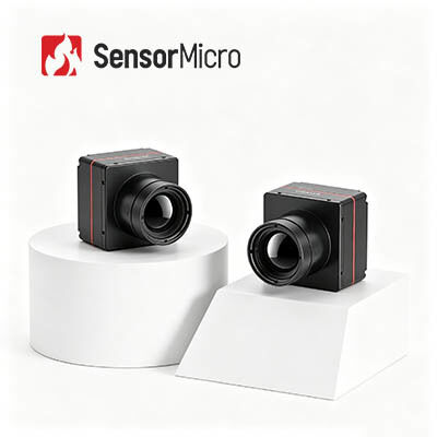 1280x1024 Noyau de caméra thermique LWIR non refroidi avec pixel pitch de 12μm et lentille de 30~180mm