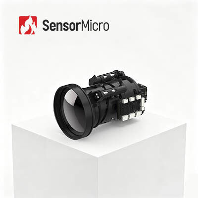 Module thermique non refroidi avec détecteur infrarouge LWIR de résolution 640x512 et pixel pitch de 12 μm pour l'imagerie haute sensibilité
