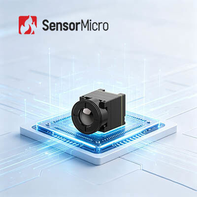Module de caméra thermique LWIR non refroidi avec une résolution de 640x512 et une hauteur de pixel de 12 μm pour une consommation d'énergie ultra-faible de 0,65 W