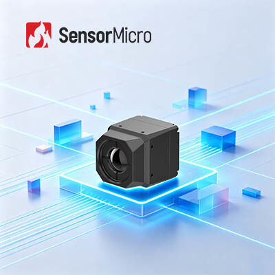 400x300 / noyau thermique de caméra de 17μm intégré dans la caméra de sécurité thermique pour la surveillance
