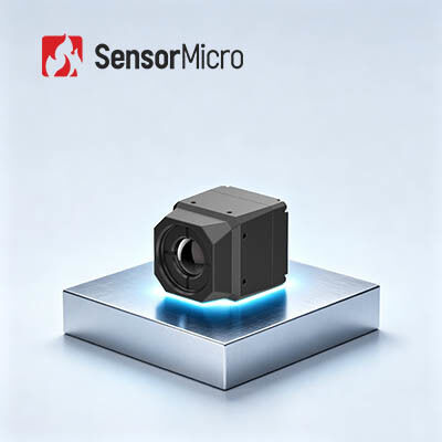 384x288 Résolution 12 μm Taille des pixels Faible consommation d'énergie Module de caméra de sécurité d'imagerie thermique LWIR non refroidi