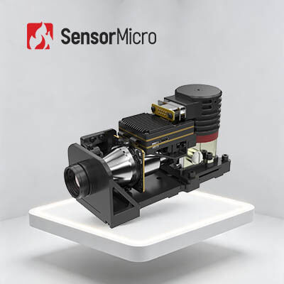 Module thermique refroidi de caméra MWIR haute sensibilité, taille de pixel de 15 µm, résolution 640x512