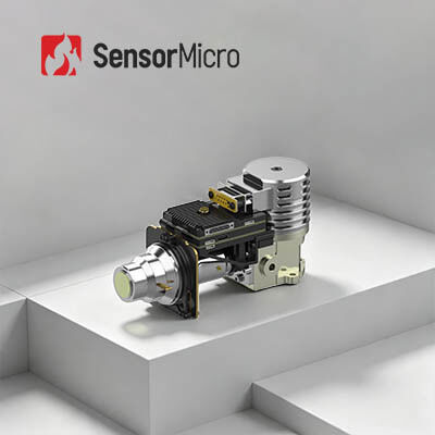 MWIR 1280×1024 Résolution refroidie par un noyau de caméra thermique avec une taille de pixel de 15 μm et une fréquence d'images de 50 Hz