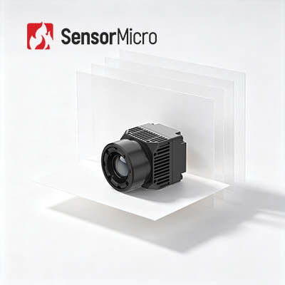 Module thermique non refroidi pour contrôle de santé médical avec résolution 640x512, pas de pixel de 8 µm et objectif de 4 mm
