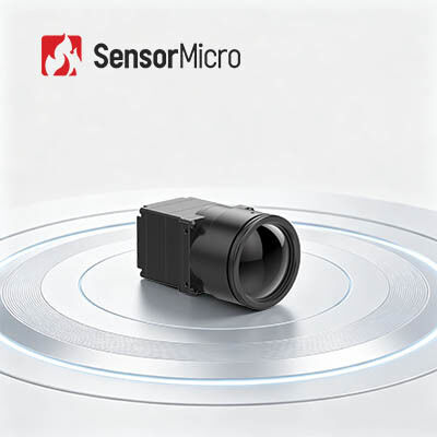 Noyau de caméra thermique non refroidi à grand réseau avec une résolution de 1280x1024, une taille de pixel de 12 µm et une fréquence d'images de 30 Hz pour la surveillance de sécurité