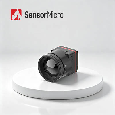 Module d'imagerie thermique LWIR ultra-miniature de résolution 1280x1024 8 μm avec une consommation d'énergie de 1 W