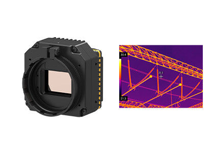640x512 / noyau infrarouge de module de caméra de 17μm avec la formation d'images thermiques claire