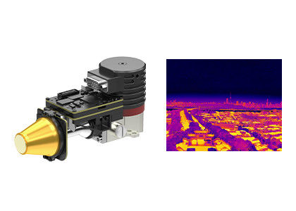 L'intégration rapide a refroidi le pixel méga 1280x1024/12μm du noyau EYAS1212 de caméra d'IR