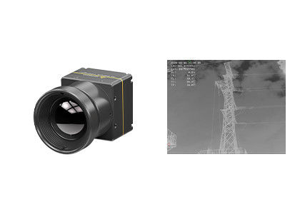 Module de caméra thermique LWIR pour drones non refroidi avec une image thermique claire